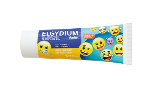 Elgydium Οδοντόκρεμα Emoji 1400 ppm με Γεύση Tutti-Fruti για 7+ Ετων 50ml