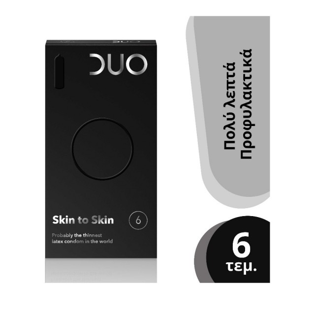 Duo Skin to Skin Λεπτά Προφυλακτικά 6τμχ