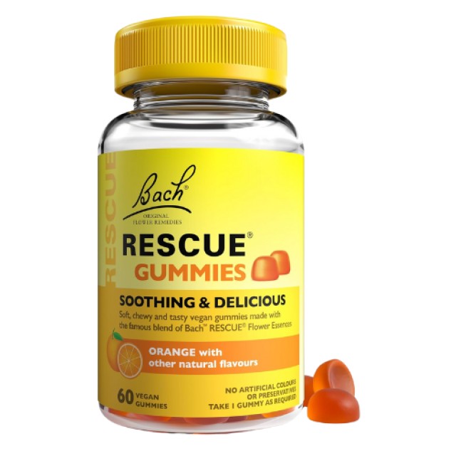 Power Health Bach Rescue Gummies με Γεύση Πορτοκάλι 60 ζελεδάκια