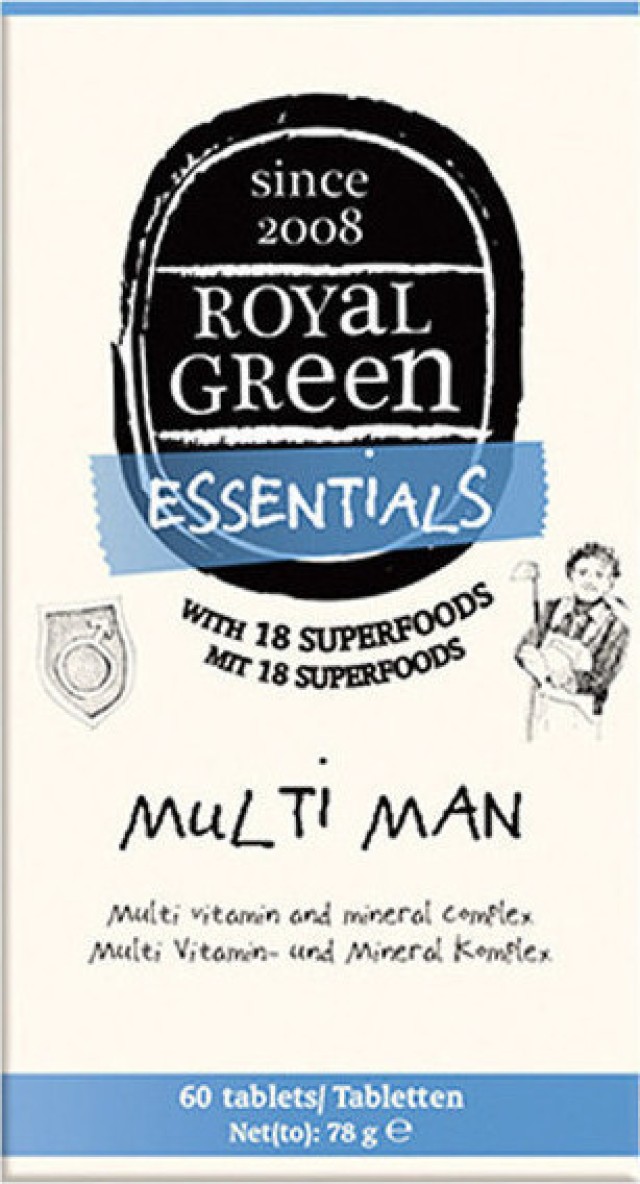 Royal Green Multi Man 60 tabs