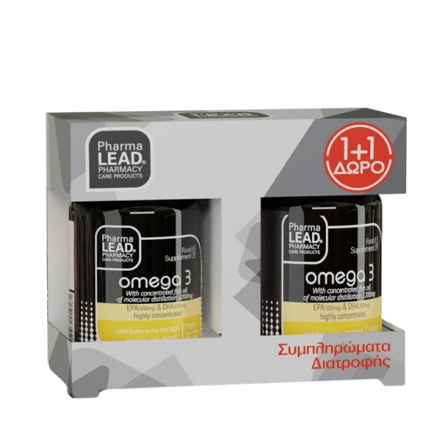 Pharmalead Promo Pack  Omega 3 2x30 κάψουλες