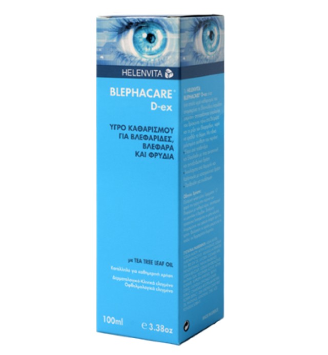 Helenvita Blephacare D-ex Υγρό Καθαρισμού Ματιών 100ml