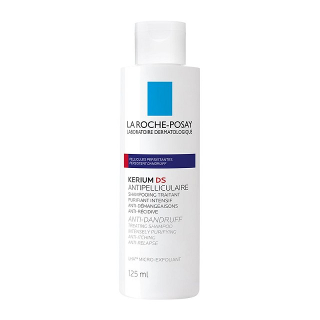 La Roche Posay Kerium DS Persistent Dandruff Εντατική Αγωγή για τη Σμηγματορροική Δερματίτιδα 125ml