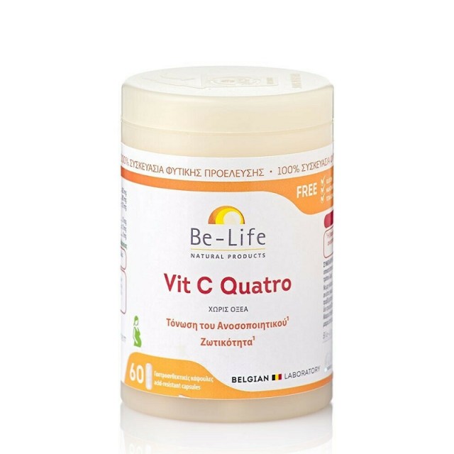 Be-Life Vit C Quatro 60 κάψουλες