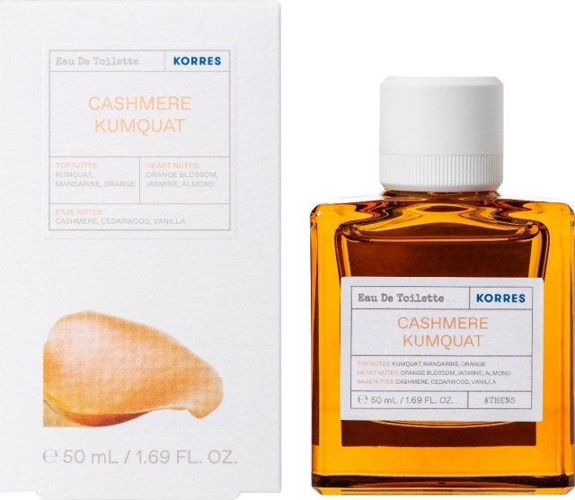 Korres Cashmere Kumquat Eau De Toilette Άρωμα για Γυναίκες, 50ml