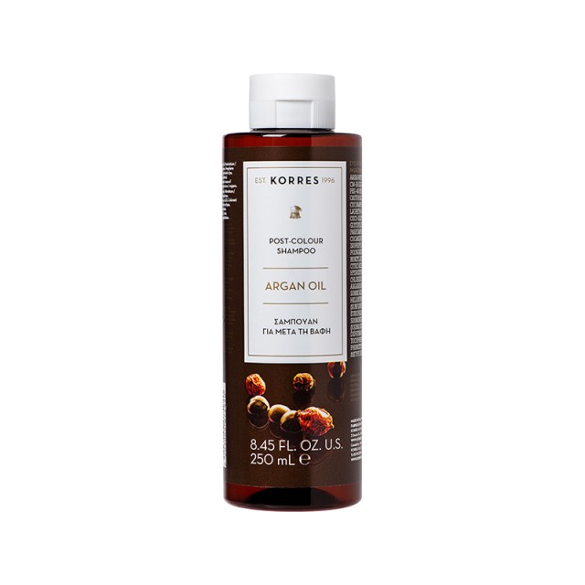 Korres Argan Oil Σαμπουάν για μετά τη βαφή 250ml