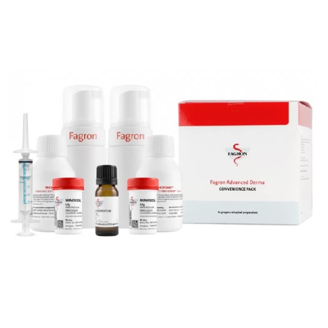 Fagron Advanced Derma Pack Dual MLT, για τη θεραπεία της αλωπεκίας 2x50ml