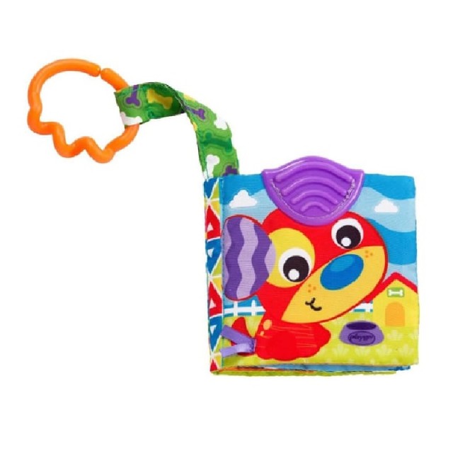 PlayGro A Day at the Farm Teether Book Βιβλίο & Παιχνίδι Οδοντοφυΐας 2 σε 1, 1τμχ