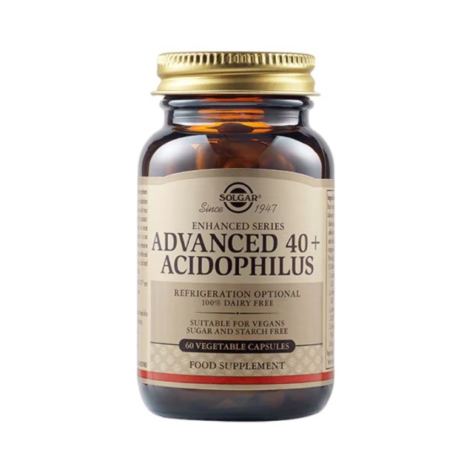 Solgar Advanced 40+ Acidophilus 60 φυτικές κάψουλες