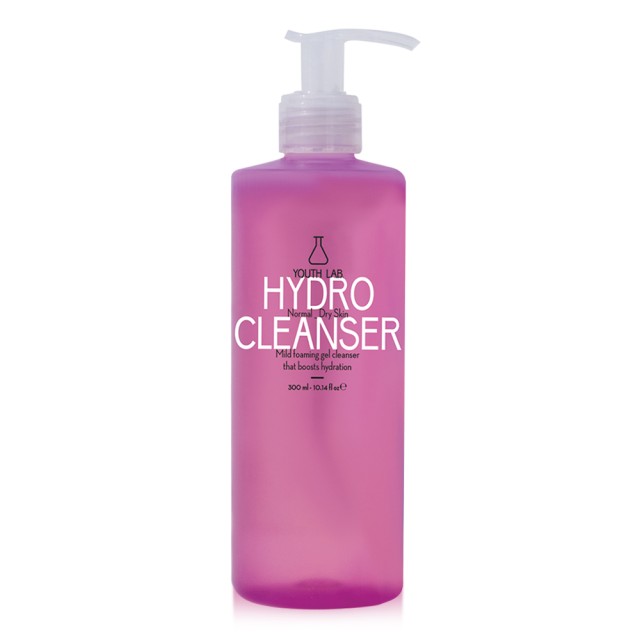 Youth Lab. Hydro Cleanser Normal - Dry Skin Τζελ Καθαρισμού Προσώπου για Κανονικό - Ξηρό Δέρμα, 300ml