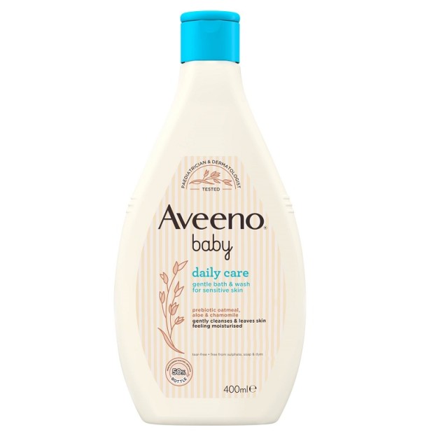 Aveeno Baby Daily Care Απαλό Αφρόλουτρο 400ml