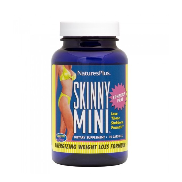 Natures Plus Skinny Mini Συμπλήρωμα για Αδυνάτισμα 90 φυτικές κάψουλες