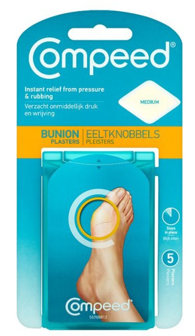 Compeed Μεσαία Επιθέματα Για Κότσια 5τμχ