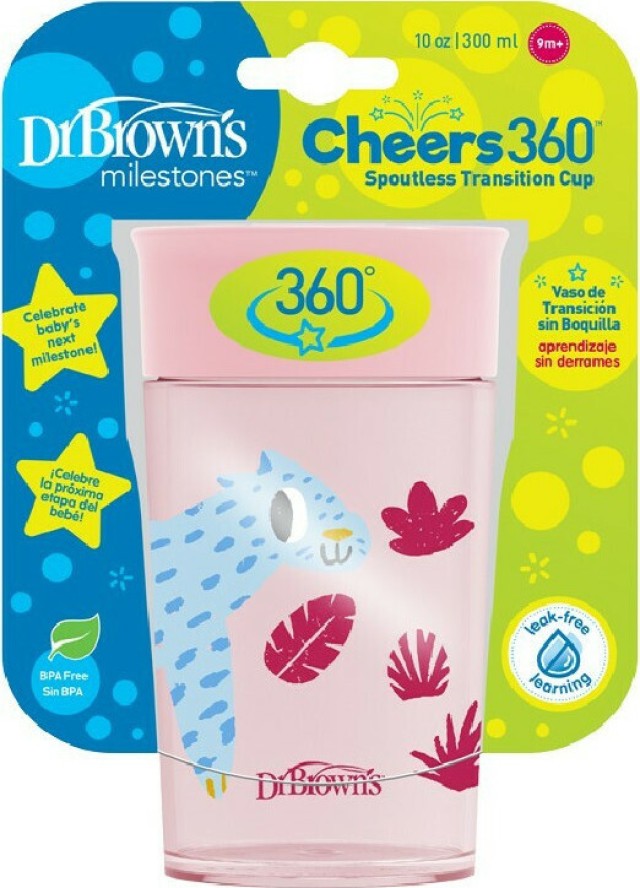 Dr. Brown Κυπελλο 36001093 Ροζ 300ml