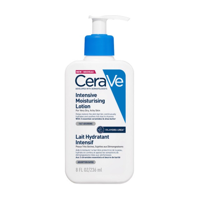 CeraVe Intensive Moisturising Lotion Ενυδατική Λοσιόν για Πολύ Ξηρό Δέρμα με Κνησμό 236ml