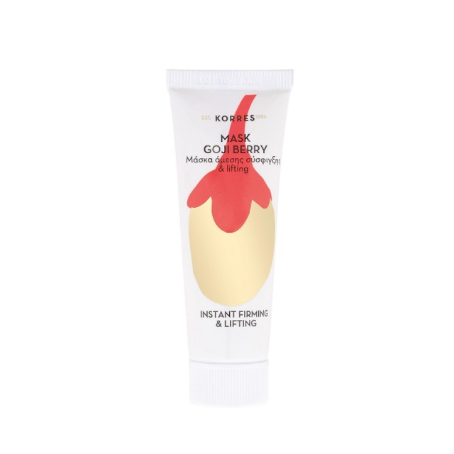 Korres Mask Goji Berry Μάσκα Προσώπου Άμεσης Σύσφιξης και Lifting 18ml