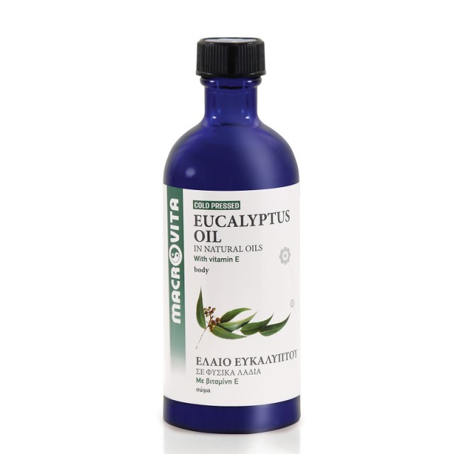 Macrovita Eucalyptus Oil Έλαιο Eυκάλυπτου σε Φυσικά Λάδια με Βιταμίνη Ε 100ml