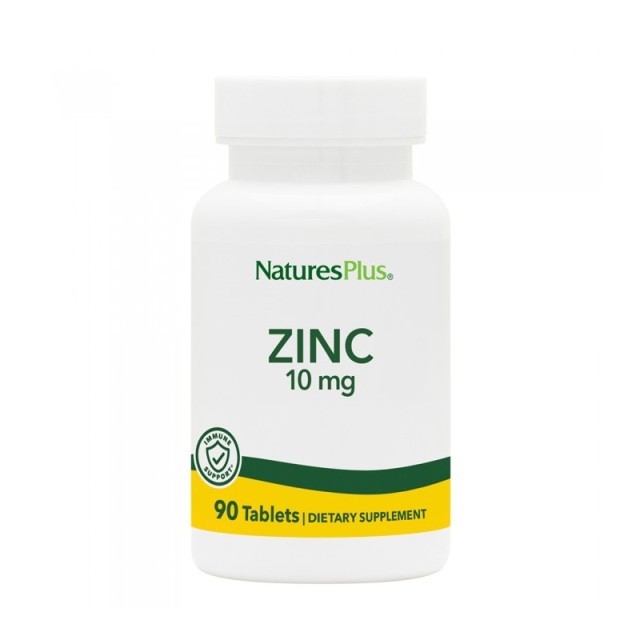 Natures Plus Zinc 10mg 90 ταμπλέτες