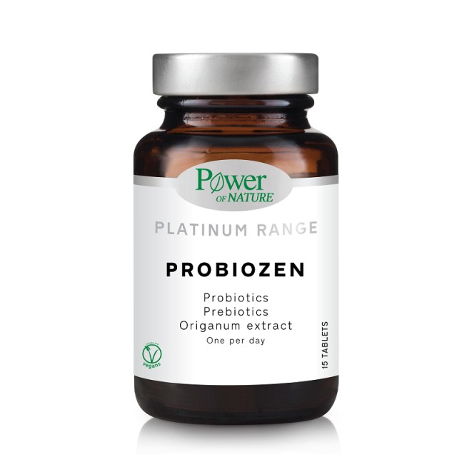 Power Of Nature Platinum Range Probiozen 15 ταμπλέτες