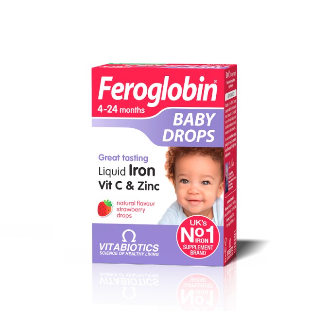 Vitabiotics Feroglobin Baby Drops 30ml