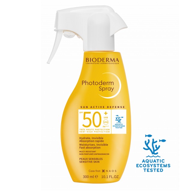 Bioderma Photoderm Family Spray SPF50+ Πολύ Υψηλή Αντηλιακή Προστασία σε Μορφή Spray για όλη την Οικογένεια 300ml