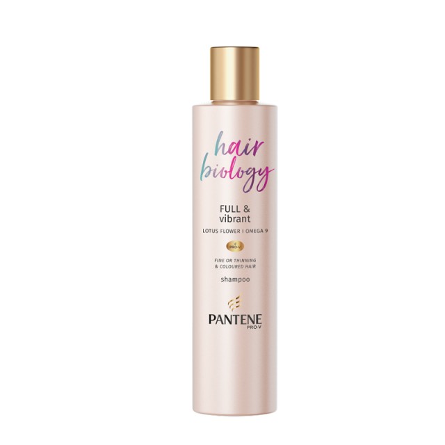 Pantene Pro-V Hair Biology Σαμπουάν Full & Vibrant 250ml