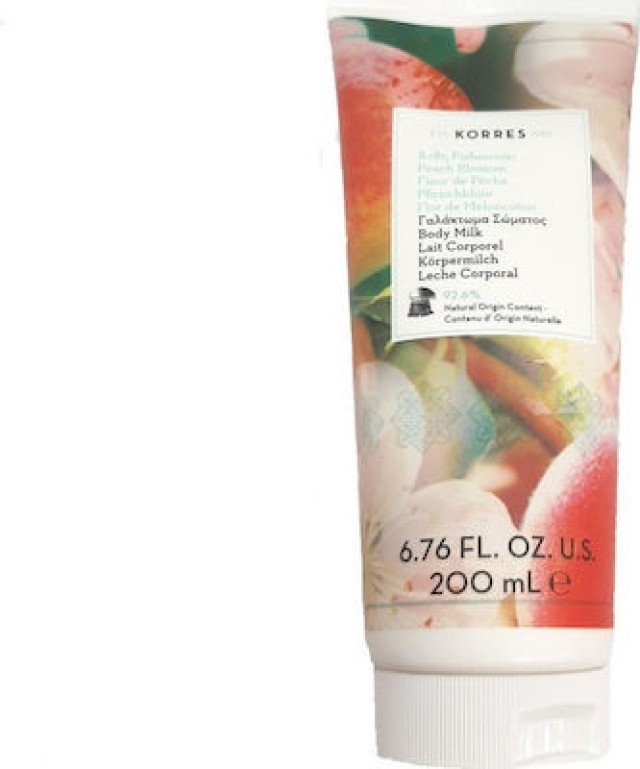 Korres γαλάκτωμα σώματος Άνθη Ροδακινιάς Body Milk Peach Blossom 200ml