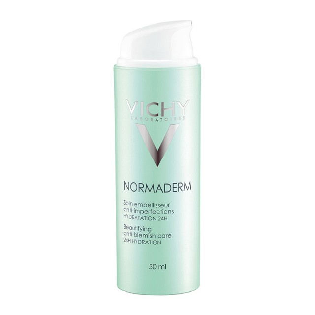 Vichy Normaderm Correcting Anti-blemish Care Κρέμα Ημέρας 24ωρη για Ενυδάτωση και Λιπαρές Επιδερμίδες με Ατέλειες 50ml