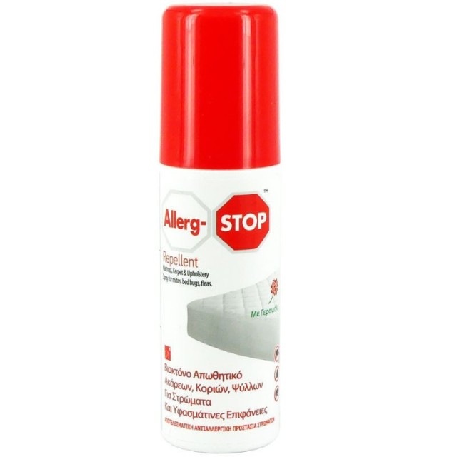 Allerg-Stop Repellent Απωθητικό Σπρέι Ακάρεων Κοριών & Ψύλλων για Ανθρώπους 100ml