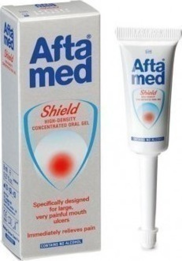 Aftamed Shield Gel Στοματική Γέλη με Αντιφλεγμονώδη Δράση 8ml