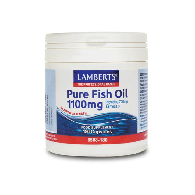 Lamberts Pure Fish Oil 1100mg 180 κάψουλες