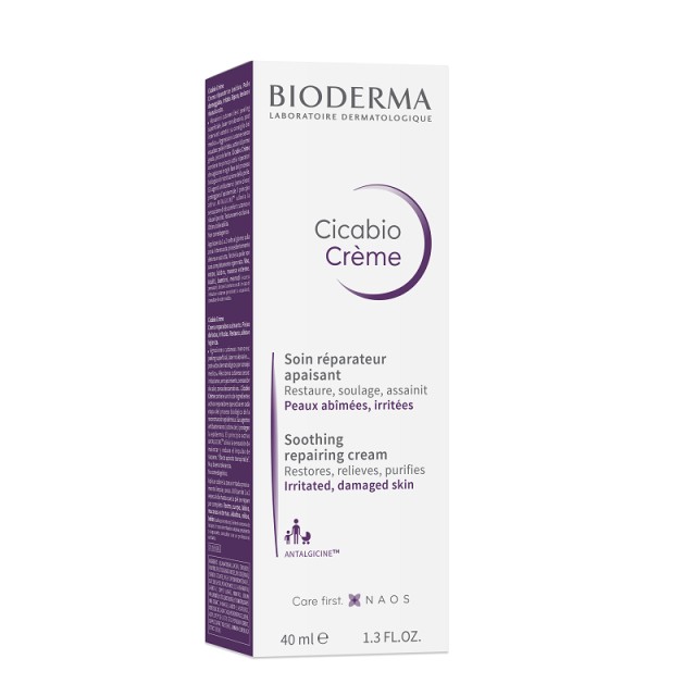 Bioderma Cicabio Crème Καταπραϋντική Κρέμα Ανάπλασης 40ml