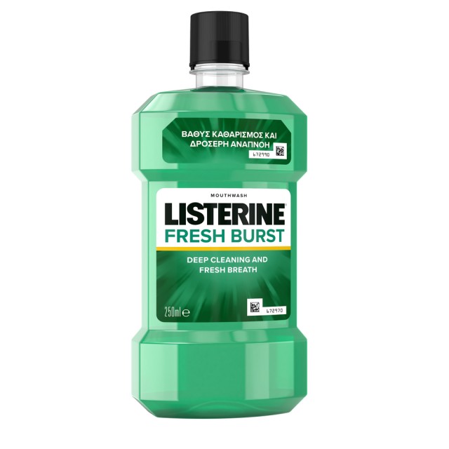 Listerine Freshburst Στοματικό Διάλυμα για προστασία από την οδοντική πλάκα 250ml