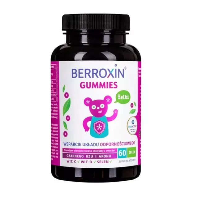 Uplab Berroxin Gummies Συμπλήρωμα για την Ενίσχυση του Ανοσοποιητικού 60 ζελεδάκια