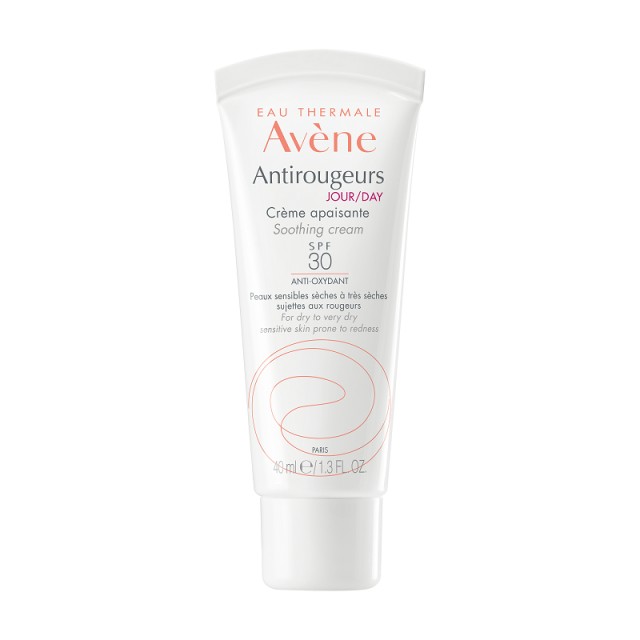 Avene Antirougeurs Day Cream SPF30 Κρέμα Ημέρας Προσώπου για τις Κοκκινίλες 40ml