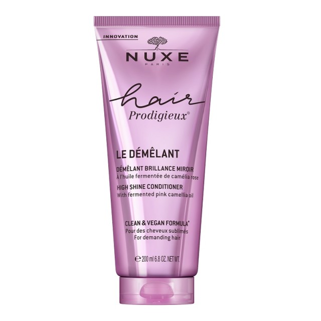 Nuxe Hair Prodigieux High Shine Conditioner Μαλακτική Αρωματική Κρέμα Αναδόμησης & Λάμψης 200ml