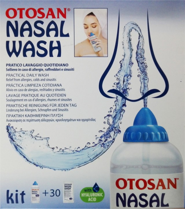 Otosan Nasal Wash για Ρινικές Πλύσεις, Πρακτικό Φιαλίδιο, 30 Φακελίσκοι