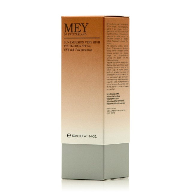 Mey Sun Emulsion Very High Protection SPF50+ Αντηλιακό Προσώπου Και Σώματος 100ml