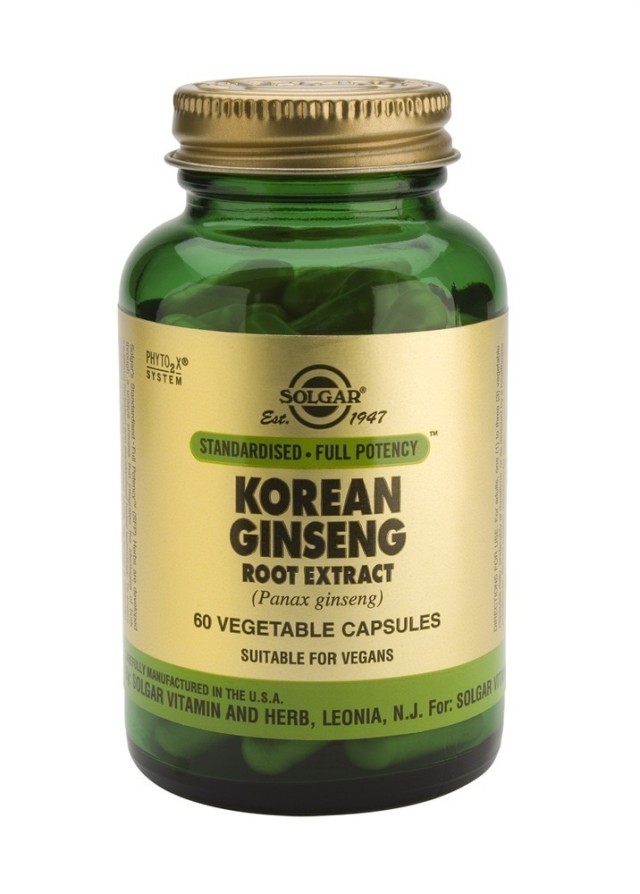 SOLGAR SFP KOREAN GINSENG VEG.60S