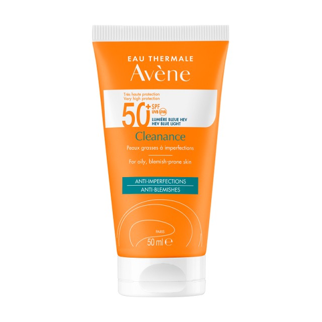 Avene Clenance Anti-Imperfections Αντηλιακό Προσώπου για Λιπαρό Δέρμα Με Ατέλειες SPF 50+ 50ml