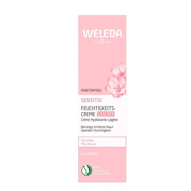 Weleda Sensitive Κρέμα Ενυδάτωσης Αμύγδαλο Ελαφριά Σύνθεση 30ml