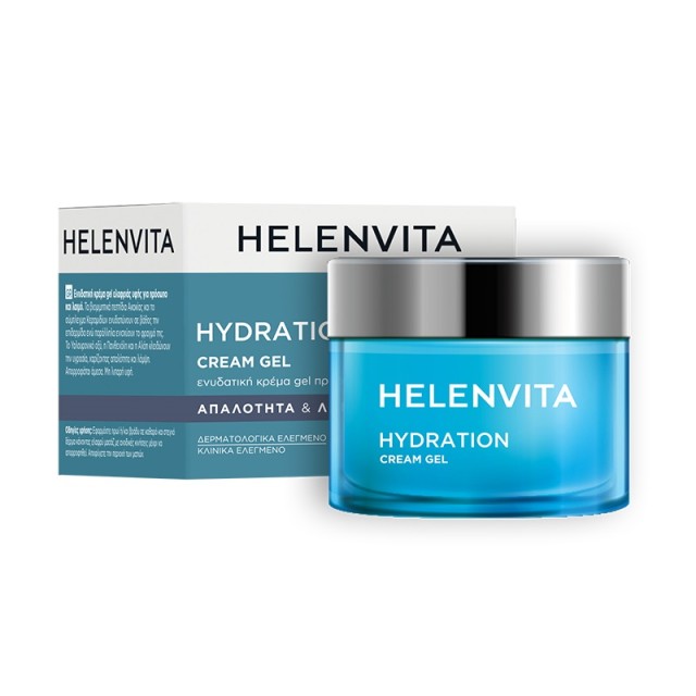 Helenvita Hydration Cream Gel Ενυδατική Κρέμα Gel Ελαφριάς Υφής για Πρόσωπο και Λαιμό 50ml