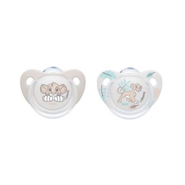 Nuk Disney Baby Τιγράκια Πιπίλες Σιλικόνης για 0-6 μηνών 2τμχ (10.730.750)