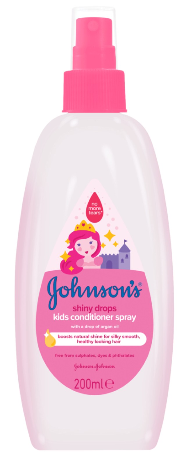 Johnsons Kids Shiny Drops Conditioner σε σπρέι 200ml