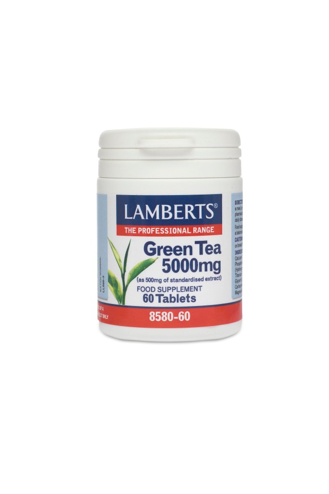 LAMBERTS GREEN TEA 5000MG 60TABS