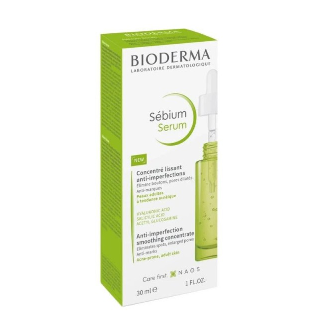 Bioderma Sebium Serum κατά των Ατελειών για Επιδερμίδες με Τάση Ακμής 30ml