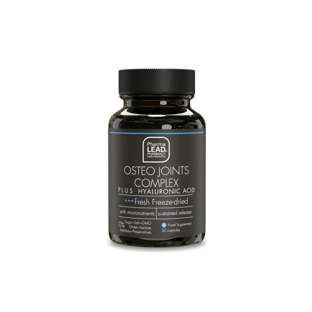 Pharmalead Black Range Osteo Joints Complex Plus Hyaluronic για Ενίσχυση των Αρθρώσεων 30 κάψουλες