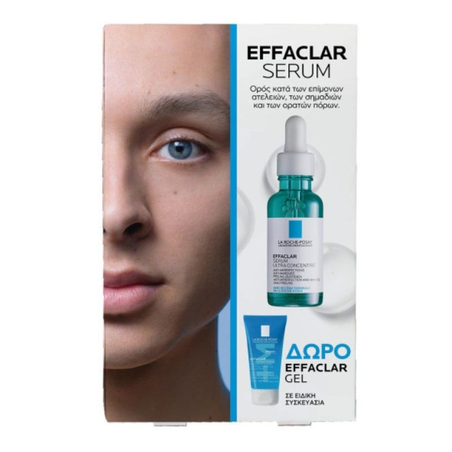 La Roche-Posay Promo Pack Effaclar Serum Ορός κατά των Επίμονων Ατελειών 30ml με ΔΩΡΟ Effaclar Gel 50ml