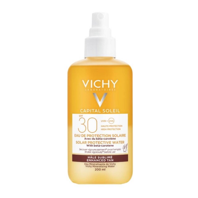 Vichy Capital Soleil Tan Enhancing SPF30 Protective Solar Water 200ml