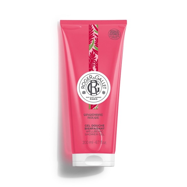 Roger&Gallet Gingembre Rouge Wellbeing Shower Gel 200ml